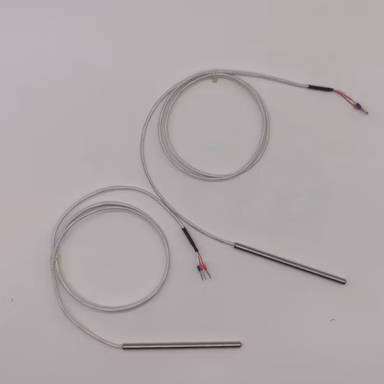 Elemento de aquecimento elétrico de cabeça dupla OEM 380V de fábrica em cobre/aço inoxidável