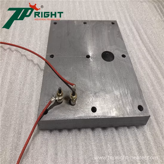 Aquecedor elétrico de alumínio fundido 110V fundido sob pressão em placa de aquecimento